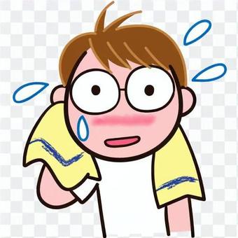 Dodgeball Sweat towel Dodgeball Sweat towel