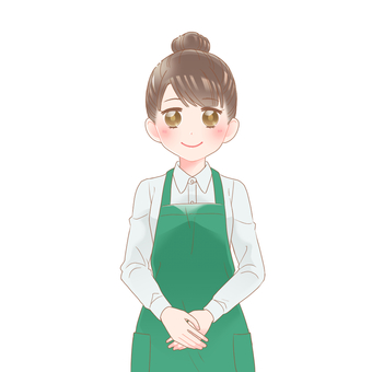 Clerk Female Smile Type L Clerk Female Smile Type L