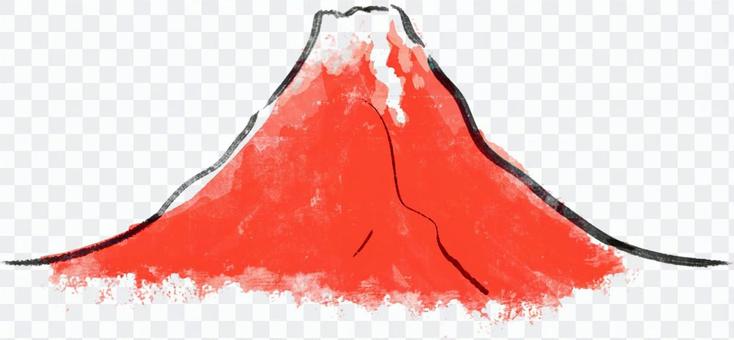 New Year ● Red Fuji New Year ● Red Fuji