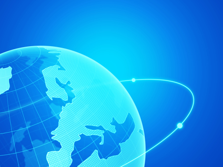 Blue earth background Blue earth background