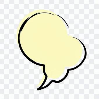 Speech balloon Speech balloon