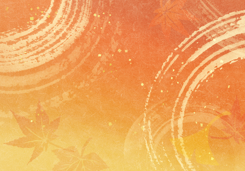 Water, red leaves, autumn imeji watercolor background orange yellow Water, red leaves, autumn imeji watercolor background orange yellow