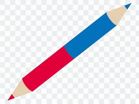 Red-green pencil Red-green pencil