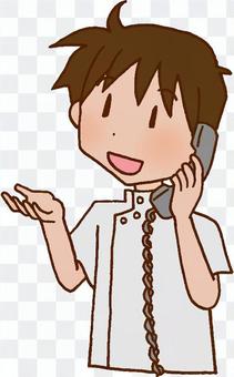 Telephone contact / information sharing / rehabilitation Telephone contact / information sharing / rehabilitation
