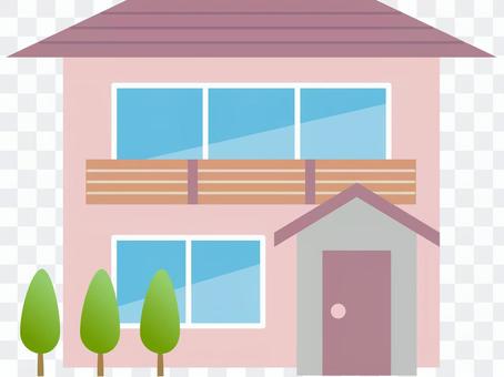 60127. Residential home, purple 60127. Residential home, purple