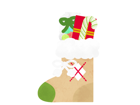 Christmas boots beige (gift) Christmas boots beige (gift)