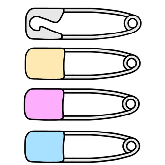 Safety pin and lock pin Safety pin and lock pin