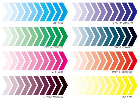 Color arrow Color arrow