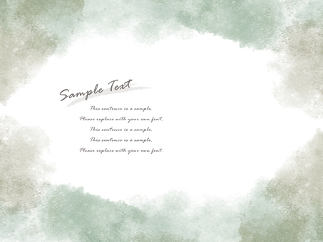 Watercolor-style hand-painted material that can be used as a background_35 Watercolor-style hand-painted material that can be used as a background_35