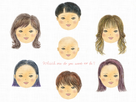 Hairstyle variations Hairstyle variations