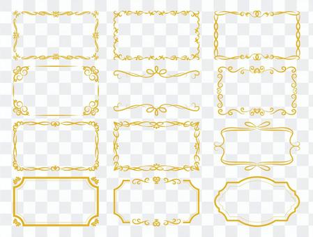 Decorative frame (elegant) Decorative frame (elegant)