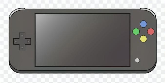 Handheld game console (black) Handheld game console (black)