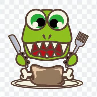 Dinosaur meal Dinosaur meal