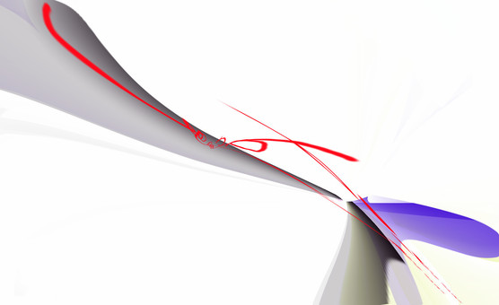 Chic design of curved line Chic design of curved line