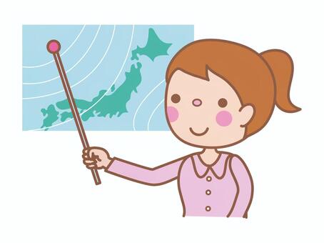 Weather forecaster (female) Weather forecaster (female)
