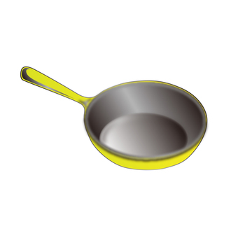Frying pan (yellow) Frying pan (yellow)