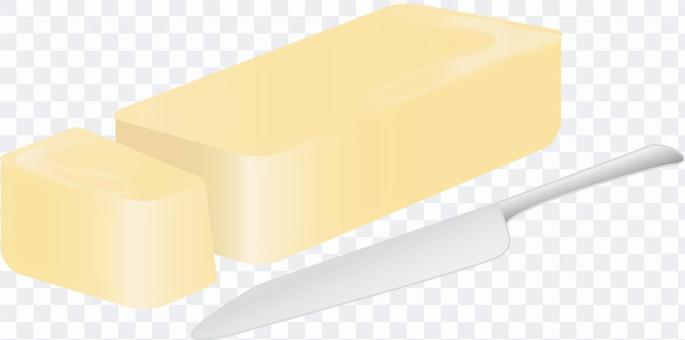 Butter and butter knife Butter and butter knife