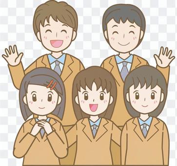 Student line B Student line B