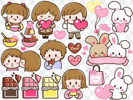 Valentine's Day Set Valentine's Day Set