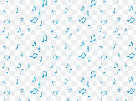 Musical note on one side wallpaper 4 Musical note on one side wallpaper 4