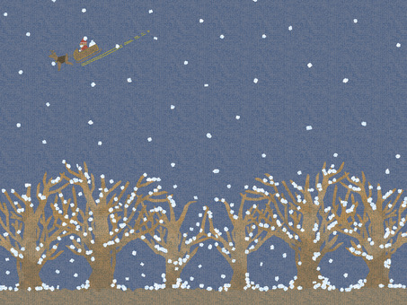 Santa Claus at midnight on Christmas Eve Santa Claus at midnight on Christmas Eve