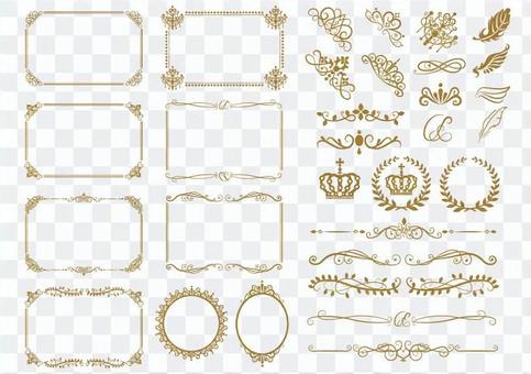 Elegant frame set 2 Elegant frame set 2