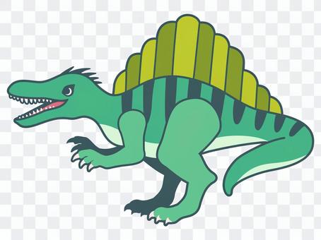 Illustration of a spinosaurus Illustration of a spinosaurus