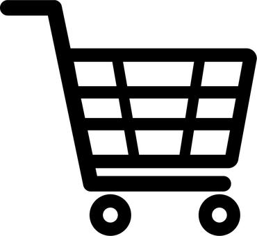 Shopping cart icon (black) Shopping cart icon (black)