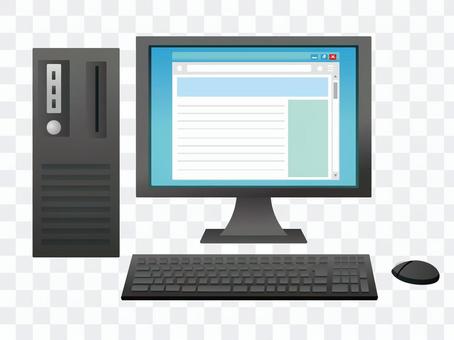 Surf the web with a computer Surf the web with a computer