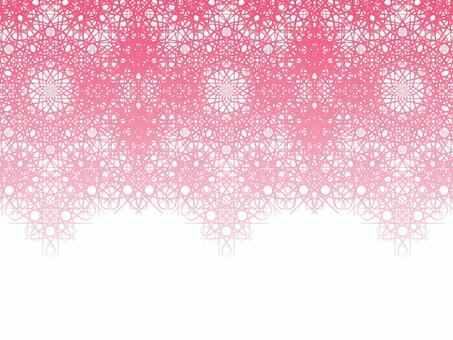 Braiding pattern (pink) Braiding pattern (pink)