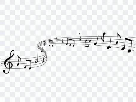 Music · Note illustration 11 · Flowing music Music · Note illustration 11 · Flowing music
