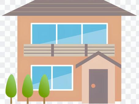 60127. Residential home, brown 60127. Residential home, brown