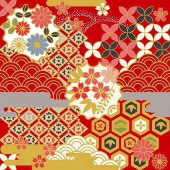 Chiyogami Tile 01 Chiyogami Tile 01