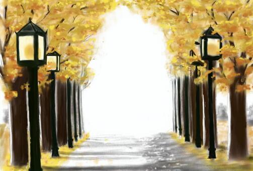 Yellow lined avenue Yellow lined avenue