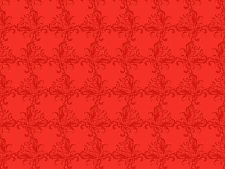 Antique style pattern 72 red Antique style pattern 72 red