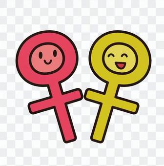 Lesbian couple Lesbian couple