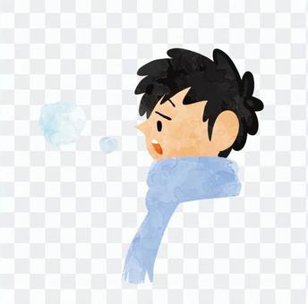 White breath White breath