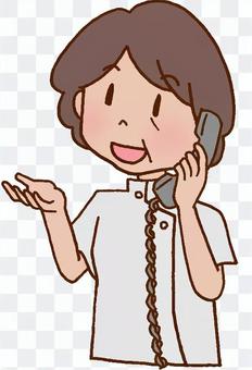 Telephone contact / information sharing / rehabilitation Telephone contact / information sharing / rehabilitation