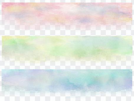 Watercolor banner 1 Watercolor banner 1