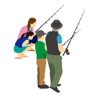 Fishing together Fishing together