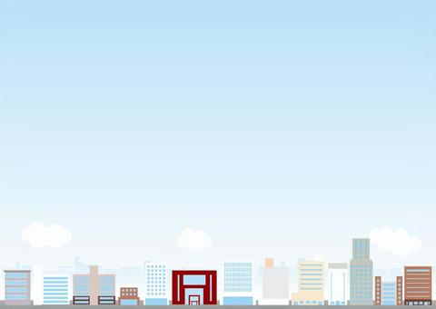 Cityscape Background Series Ekimae Building Cityscape Background Series Ekimae Building