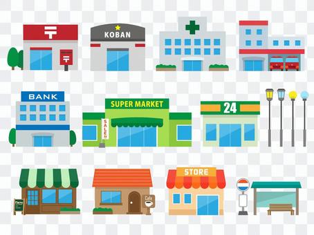 Townscape _ Store / Public facilities etc. Townscape _ Store / Public facilities etc.