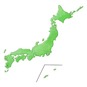 Soft map of Japan Soft map of Japan