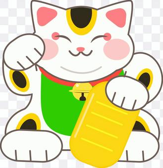 Chubby beckoning cat Chubby beckoning cat