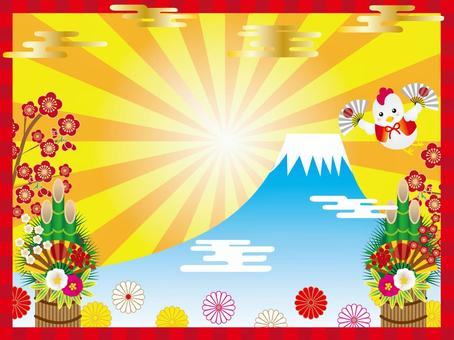 Heisei 29 New Year Frame 002 Heisei 29 New Year Frame 002