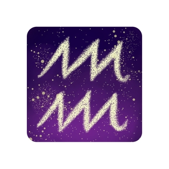 Constellation icon Aquarius Constellation icon Aquarius