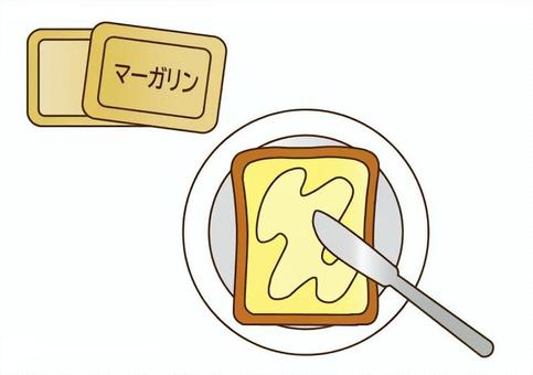 Toast and butter Toast and butter