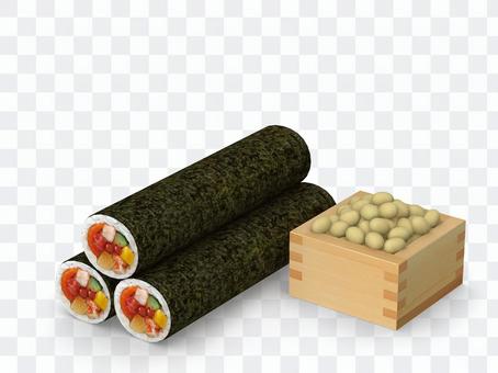 Setsubun Erio Roll and Fukuo 02 Setsubun Erio Roll and Fukuo 02