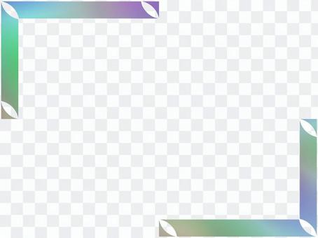Gradient frame simple decorative frame material Gradient frame simple decorative frame material