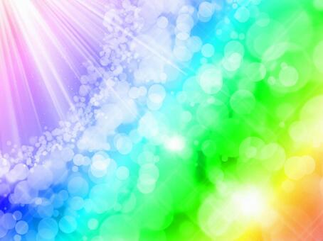 Rainbow shower Rainbow shower